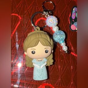 Bridgerton Daphne Handmade Sparkly Beaded Keychain